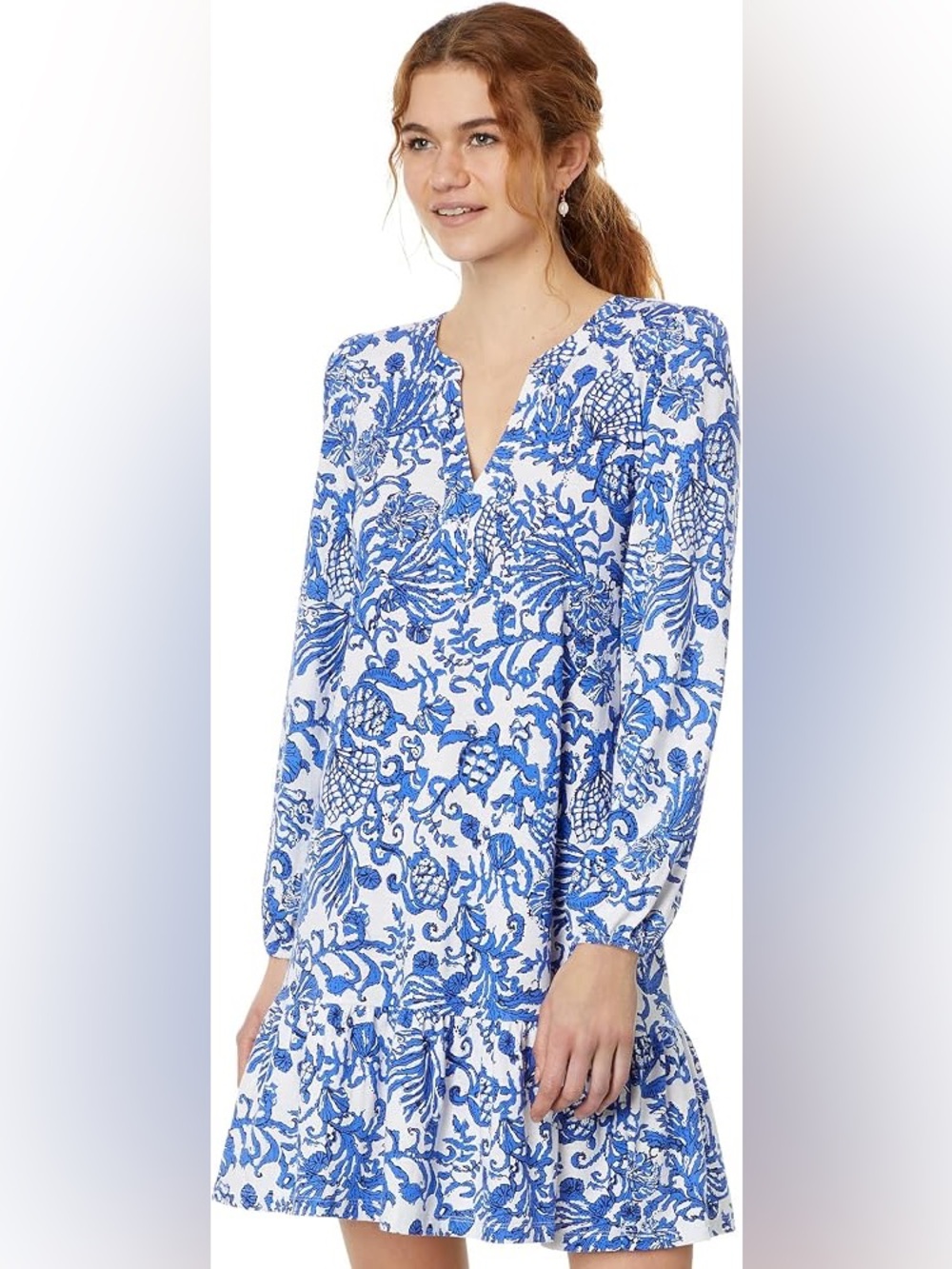 NWT Lilly Pulitzer Women's Alyssa Long Sleeve Dress Sz S